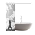 thumbnail image 3 of WOPOP Vintage Style Paris Eiffel Tower Home Decor 60x72 Inches Polyester Fabric Shower Curtain Bathroom Sets, 3 of 3