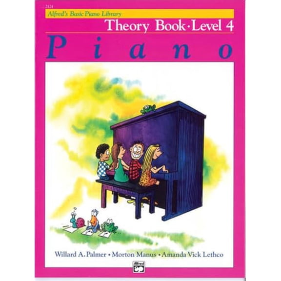 Pre-Owned Alfred's Basic Piano Library Theory, Bk 4 (Paperback) 0739007440 9780739007440