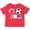 Red, variant on Inktastic Go, USA Soccer, Football Boys or Girls Toddler T-Shirt