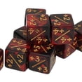thumbnail image 5 of 20PCS 6 Sided Dice Set for Kids 16MM Plastic Educational Math Symbol Number Dice Cubes for Math Teaching Learning Counting Board Games Red with Plus Sign, 5 of 5
