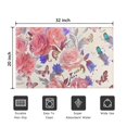 thumbnail image 5 of Pioneer Flower Floral Print Pattern Door Rugs,Washable Non Slip Door Mats Indoor,Decorative Door Mats,Entry Mat Indoor for Entrance,Bedroom,Kitchen,Bathroom,20"x32", 5 of 6
