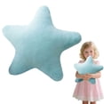 thumbnail image 2 of SSNTSY Star Plush Pillow Cute Throw Pillow 15.7 inch Decorative Pillow with Soft Faux Fur for Sleeping Bed Sofa Cushion Home Car, 2 of 8