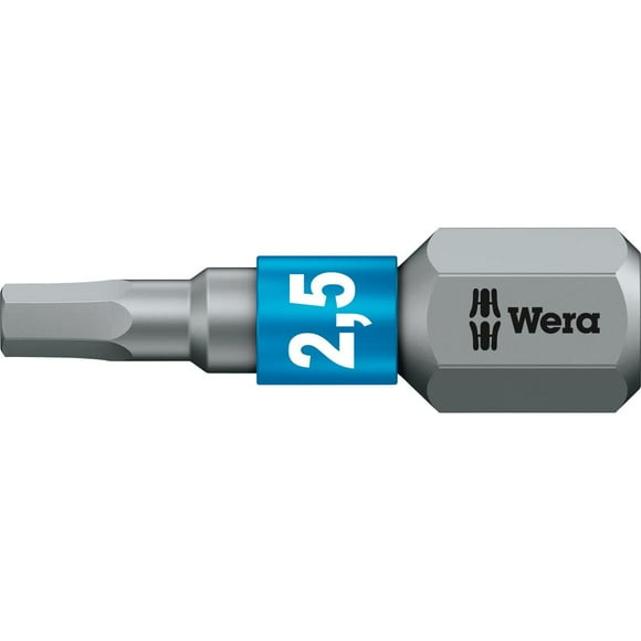 840/1 BTZ HEX-PLUS SW 2.5 X 25 MM BITS HEX SOCKET SCREWS