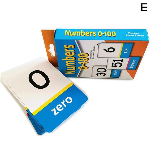 LUVCLS Juguetes coloridos de aprendizaje temprano, tarjetas educativas para niños, lote K4