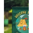 thumbnail image 2 of Printtoo Dark Teal Green Welcome To Our Campsite Outdoor Personalized Camping Flags For Campers Double SidedFlagCampsiteFlagOutdoor Garden Sign, 2 of 4