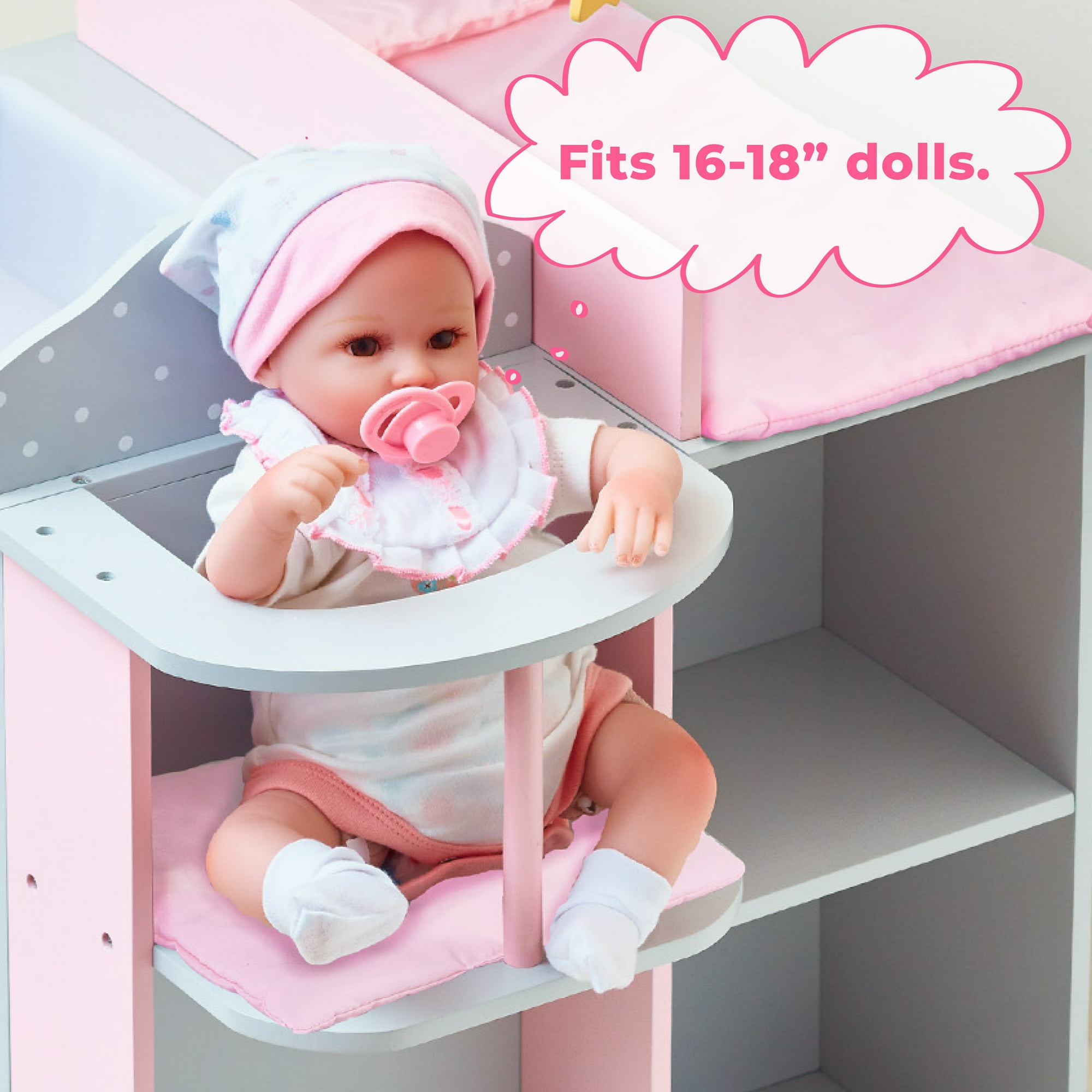 Doll changing table walmart hotsell