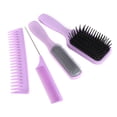 thumbnail image 1 of Cepillo De Pala, Resistente Al Calor, Peine De Dientes Anchos, Tamaño Correcto, Dientes Anchos, Cojín De Aire De Goma, Juego De Peine Para El Cabello, No Se Deforma Fácilmente, 1 of 8