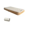 thumbnail image 1 of Abbraccia Cama de aire inflable 20cm, felpa coral, camping exterior, multimedida, almacenamiento portátil, 1 of 6