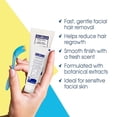 thumbnail image 4 of Surgiwax Facial Hair Removal Cream for Women, Extra Gentle Depilatory Cream for Sensitive Skin, 1 oz, 4 of 6