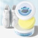 thumbnail image 1 of Crema multiusos para limpieza de zapatos | Removedor de manchas sin agua para zapatos blancos, zapatillas, lona, cuero, asientos de coche, azulejos | Incluye aplicador de esponja | 1 paquete, 1 of 6