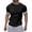 Black, variant on Sngxgn Mens Cotton Short Sleeve Crewneck T-Shirt(White,XL)