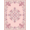 Pink, Pattern 6, variant on ODIKA Scatter Vintage Dainty Rosebud Clusters Pink Ditsy Refined Stain Resistant Low Profile for Dorm Room, Small Living Apartment