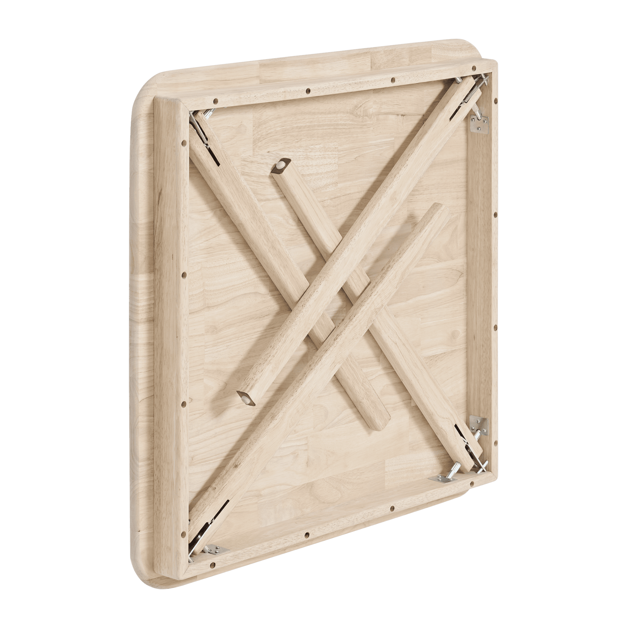 Stakmore Unfinished Straight Edge Folding Table