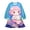 Little-mermaid, variant on Casual Dresses Nightgowns Velvet Pleated design One-Piece Nightdress for Indoor Outdoor Daily Little-mermaid 3-10T