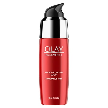 Olay Regenerist Micro-Sculpting Serum, Fragrance Free Face Moisturizer 1.7 fl oz
