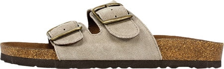 white mountain helga sandals leopard