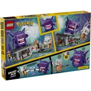 LEGO Pokémon SMART Play: Cubone and Gengar’s Spooky Showdown - Compatible Set with 4 SMART Tags and 2 Pokémon Figures - Interactive Toy - Gift for Boys and Girls, Ages 8+ 72166