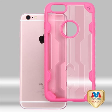 Mybat Transparent Rose Gold Hot Pink Challenger Hybrid Case For Iphone 6s Plus 6 Plus Walmart Canada