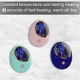 thumbnail image 5 of JUNWELL Space Capsule Light USB Handwarmer, USB 2-In-1 Fast Heating Hand Warmers Rechargeable with Cute Pattern & Night Light - 2400mAh Portable Pocket Heater for Women Men Kids Winter Gift(Pink), 5 of 8
