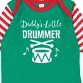 thumbnail image 4 of Inktastic Daddys Little Drummer Childs Music Boys or Girls Long Sleeve Baby Bodysuit, 4 of 5