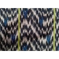 thumbnail image 4 of oneOone Coton Popeline Tissu Rayé & Chevron Ikat Impression Tissu à Coudre BTY 56 Pouces de Large, 4 of 4