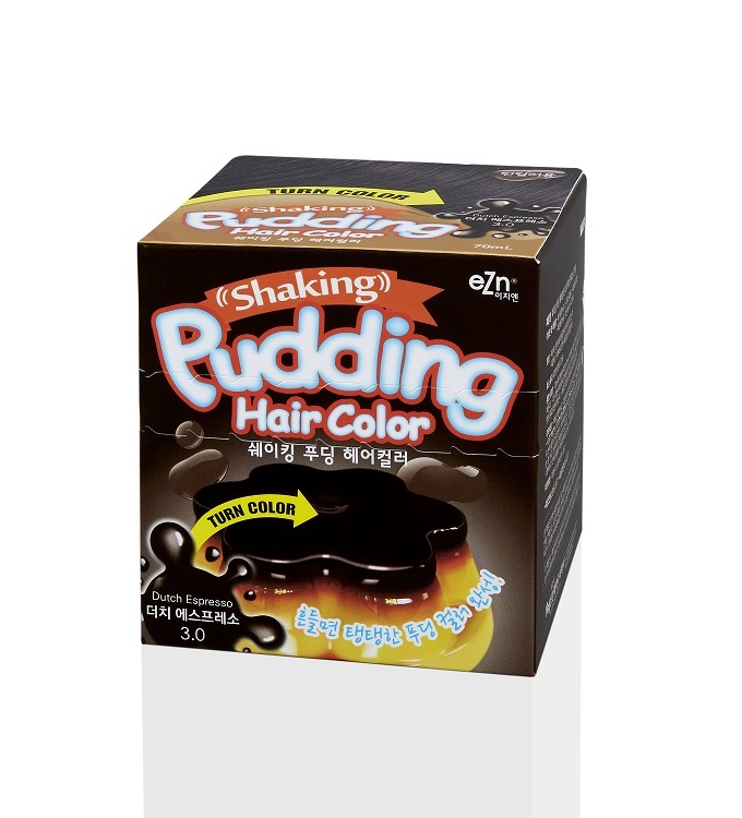 EZN Pudding Hair Color 3.0 Dutch Espresso, Ammonia Free, Made In Korea