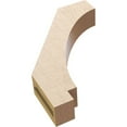 thumbnail image 6 of Ekena Millwork 3"W x 14"D x 18"H Imperial Rough Cedar Woodgrain TimberThane Knee Brace, Primed, 6 of 6
