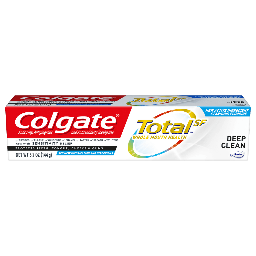 Colgate Total Toothpaste, Deep Clean, 5.1 ounce Paste