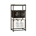 thumbnail image 2 of Amzcrzy Plastics Storage Basket Multi Tiered Laundry Hamper with Sorting Bins Space-Saving Clothes Organizer for Bathroom Laundry Room Balcony Multi Compartment Dirty Clothes Storage Rack, 2 of 6