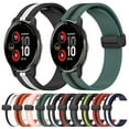 thumbnail image 3 of For Garmin Venu 2 Plus 20mm Folding Magnetic Clasp Silicone Watch Band, 3 of 4