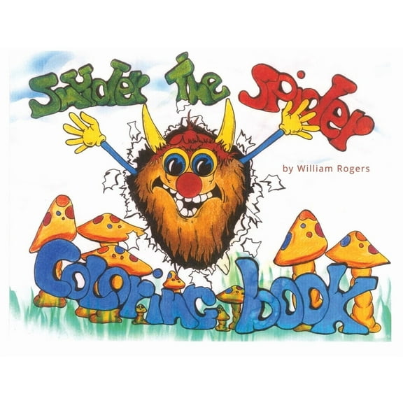 Snyder the Spider Coloring Book, (Paperback)