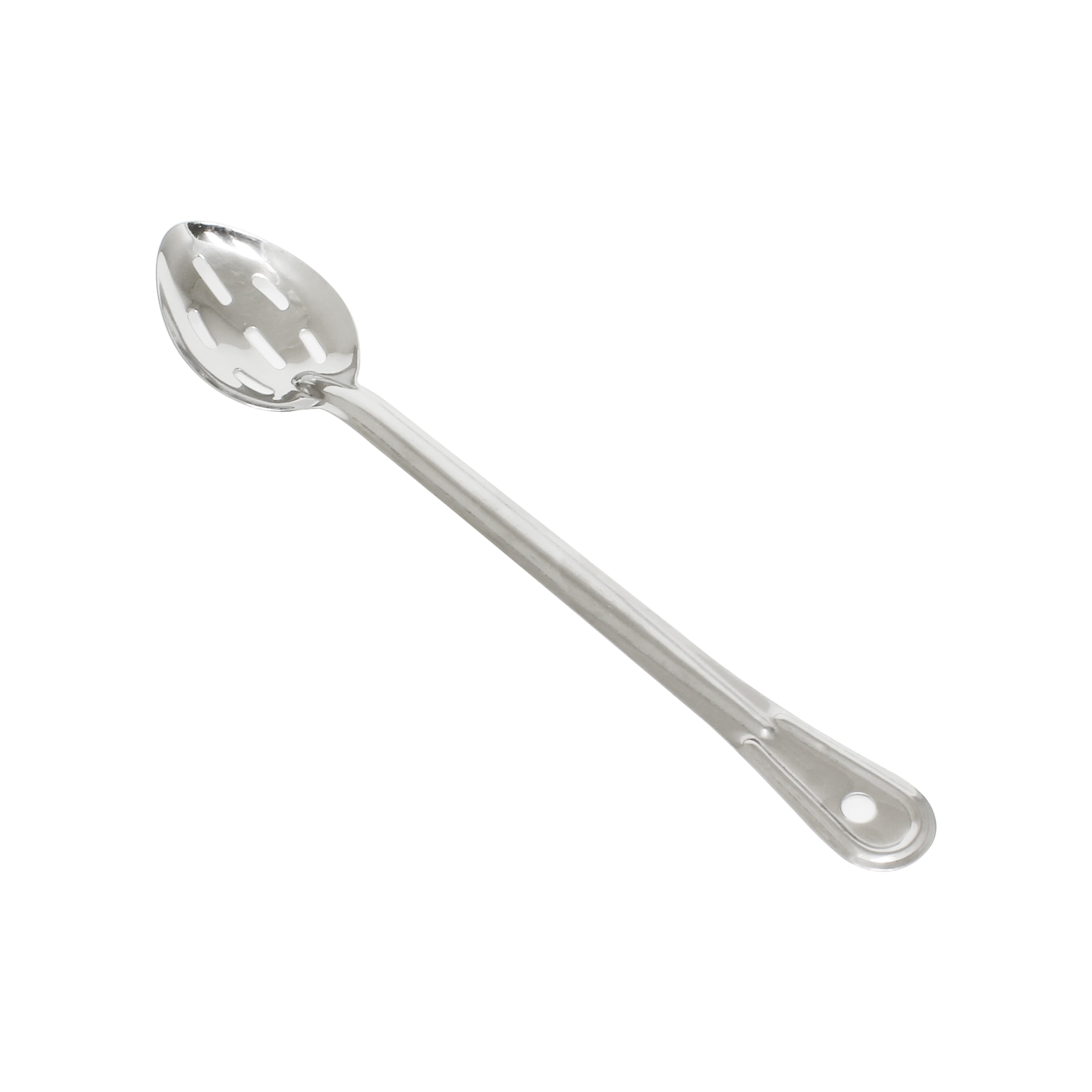 Excellante 15" slotted basting spoon, stainless steel handle, comes in