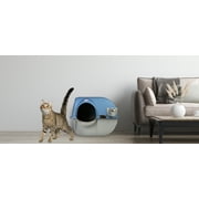 Premium Roll n Clean Self Cleaning Cat Litter Box, Large