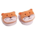 thumbnail image 1 of Casuales de Las Zapatillas de Del Animal Del Paño Grueso Y Suave Del Invierno para Los Accesorios de Bebé de 18 Pulg naranja Hugo Zapatillas American Doll de 18 pulgadas, 1 of 10