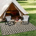 thumbnail image 5 of Outdoor Rug for Patio,Waterproof Reversible,Non-Slip Large Area Rug for Camping, RV, Deck, Balcony, Backyard, Multiple Sizes & Patterns, 5 of 5