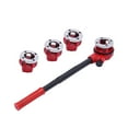 thumbnail image 2 of Pipe Threading Kit BSPT Thread Cutting Steel Threader Plumbers Set, 2 of 12