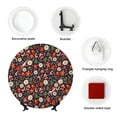 thumbnail image 4 of Lukts Winter Holiday Christmas for Bone China Decorative Plates, Ceramic Plates, Dinner Plates with Display Stand, Artistic Ceramic Decorations Suitable for Home and Office-10in, 4 of 6