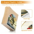 thumbnail image 4 of Table Napkin Holder, One Sizex1 Kitchen Napkin Holder Acrylic Napkin Holder Restaurant Napkin Holder Big Golden Fish, 4 of 9