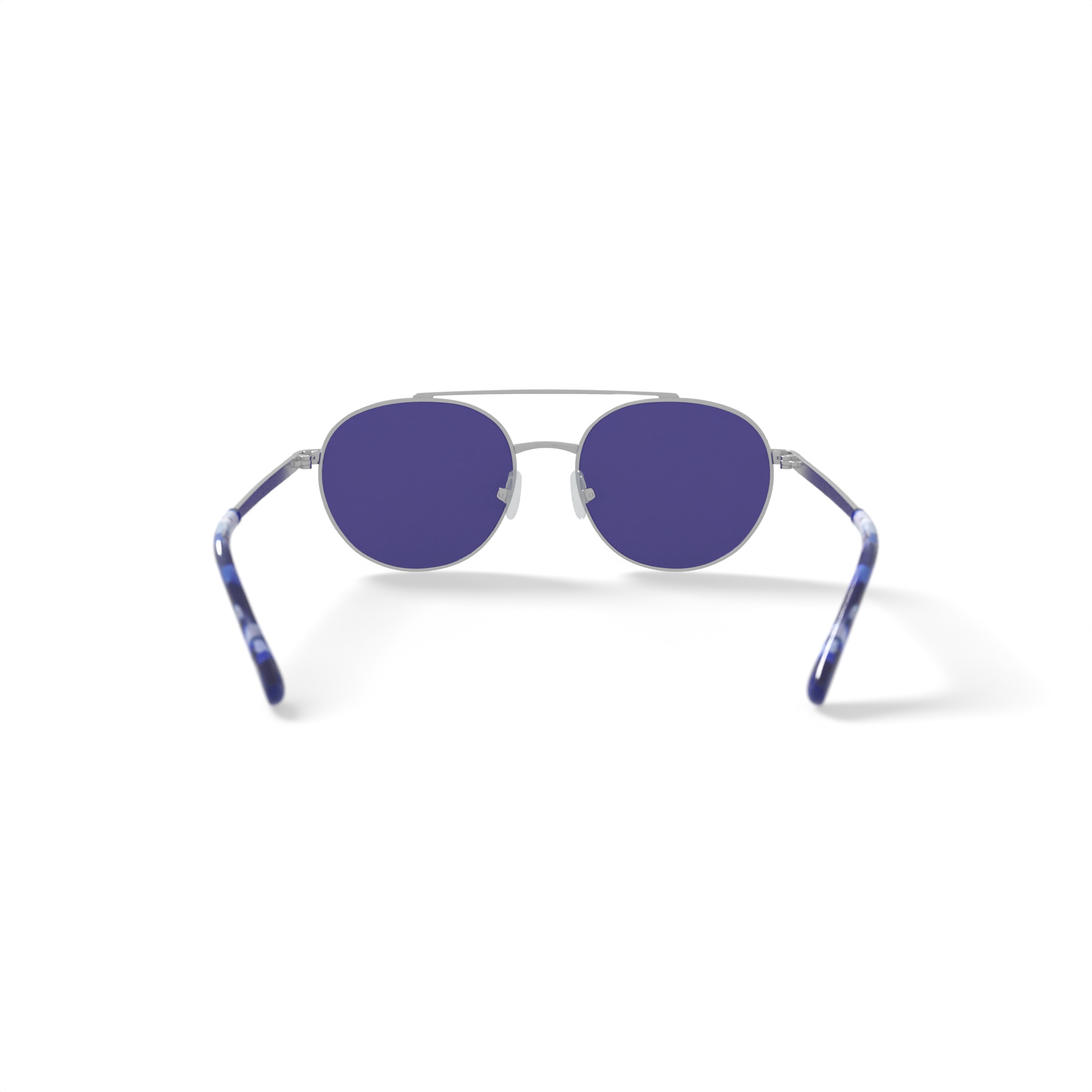 Nautica Women's Rx'able Fashion Sunglasses, NLS6012, Silver, 53-18-140, with Case