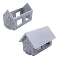 thumbnail image 3 of Stone Houses, Terrain Scenery for Tabletop 28mm Miniatures Wargame, 3D Printed and Paintable, EnderToys, 3 of 4