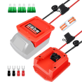thumbnail image 1 of Power Adapter for Milwaukee M18 18V Battery with Fuse for RC Car, Robotics, 1 of 5