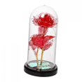thumbnail image 3 of Flores eternas Fernando Rosa artificial decorativa para novia Rojo, 3 of 8
