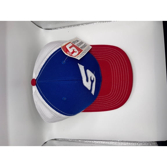 Snap On Tools S Logo Baseball Cap Red White Blue