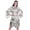 White, variant on Moomaya Printed Womens Kimono Sleeve Robes Satin Silk Getting Ready Bridal Robe Coverup