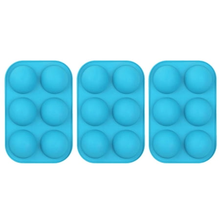 

Medium Semi Sphere Silicone Mold Mold for Making Chocolate Cake Jelly Blue