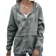 thumbnail image 1 of Cortavientos impermeable para mujer, chaqueta cortavientos ligera, cortavientos con capucha para exteriores, 1 of 5