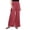 Red, variant on Womens Wide Leg Pants Summer tie waist wide leg lightweight fabric machine washable yoga workout for fitness training Blue XXL