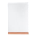thumbnail image 1 of CIMAXIC Convenient Menu Holders Desktop Photo Container Display Stand Acrylic Table Advertisement Rack for Shop Wedding Party (Transparent, A4 Size),12.6"X8.27"X1.89", 1 of 5