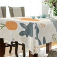 thumbnail image 5 of Yayeee Tablecloths 54" x 54" Rectangle Wrinkle Resistant Party Table Cover, Whimsical Rabbits, 5 of 8