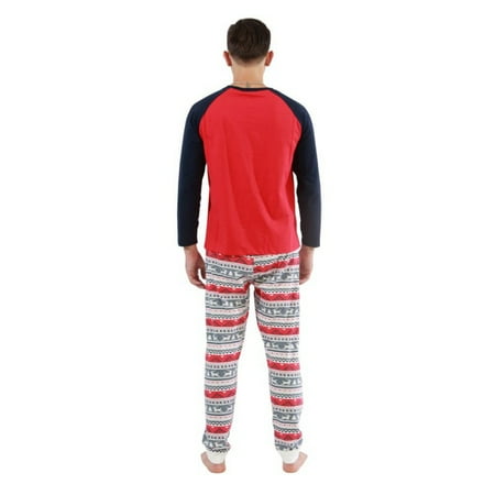 

Brand Clearance! Matching Family Pajamas Christmas Red Sleepwear Cotton Holiday Family Parent-child Suit Printing Home Service Cotton Soft Two-piece Pajamas